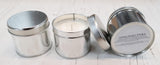 Private Label Candles - Gold Tin - Minimum 250 Candles (Contact us for a quote)